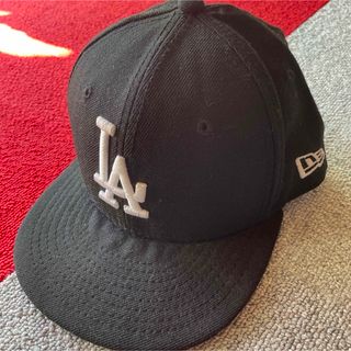 ニューエラー(NEW ERA)のLA ニューエラ newera キャップ キッズ 帽子 黒(帽子)