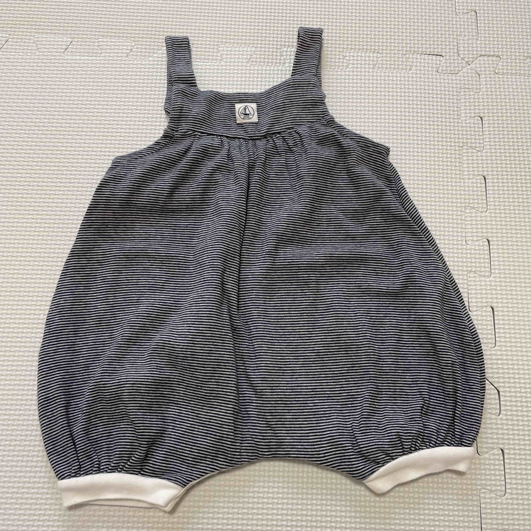 PETIT BATEAU(プチバトー)のプチバトー　12m 74cm キッズ/ベビー/マタニティのベビー服(~85cm)(ロンパース)の商品写真