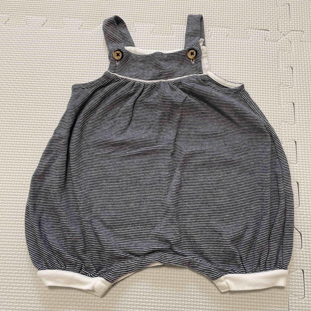 PETIT BATEAU(プチバトー)のプチバトー　12m 74cm キッズ/ベビー/マタニティのベビー服(~85cm)(ロンパース)の商品写真