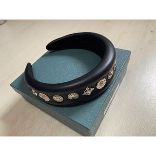 TOGA ARCHIVES LEATHER HEADBAND 1 カチューシャ