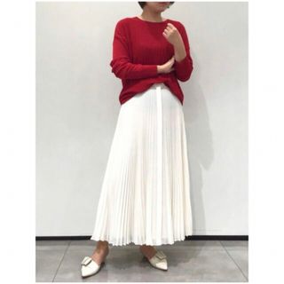 21SS Theory ロングプリーツスカート　サイズ0