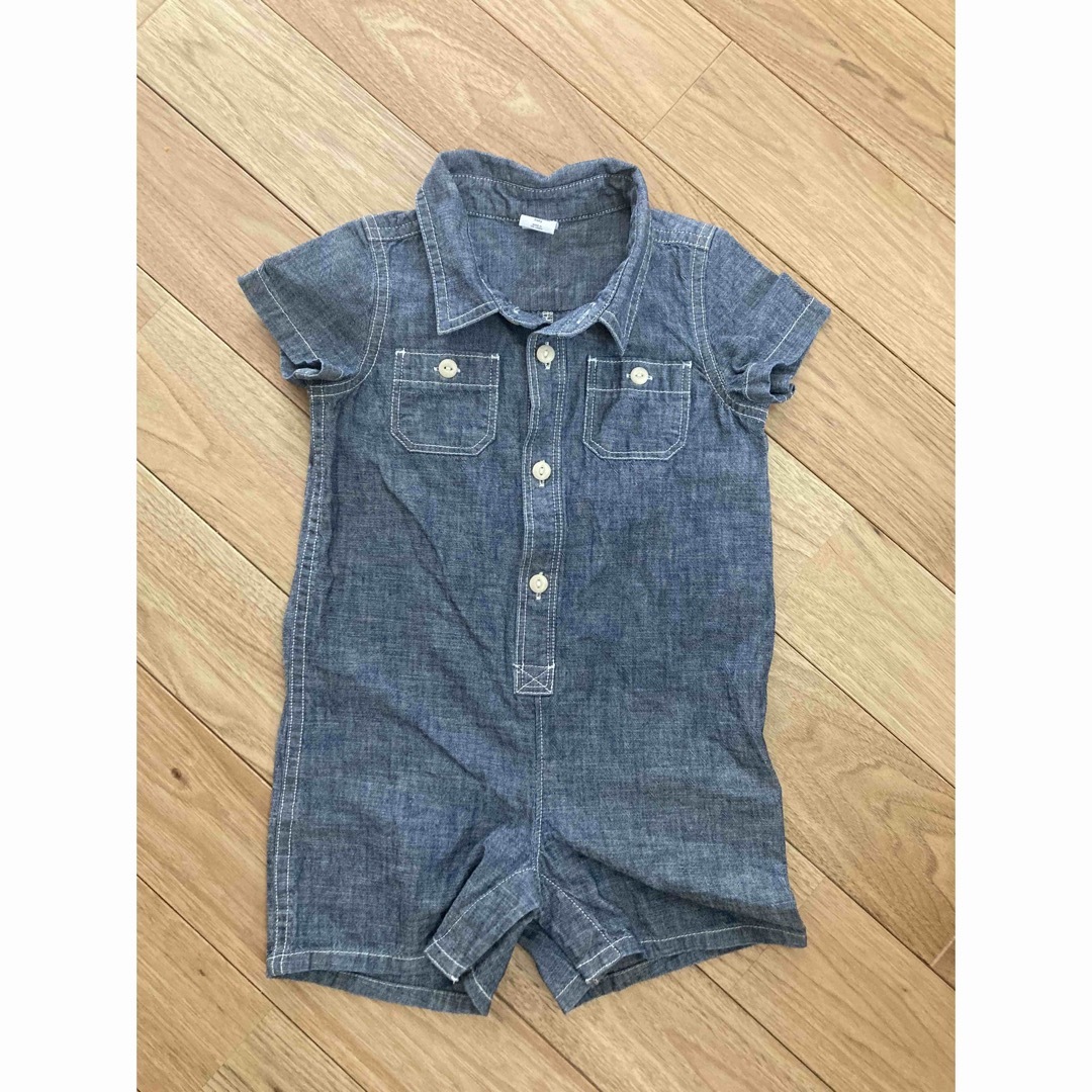 babyGAP(ベビーギャップ)のロンパース  半袖　男の子　ベビーギャップ キッズ/ベビー/マタニティのベビー服(~85cm)(ロンパース)の商品写真