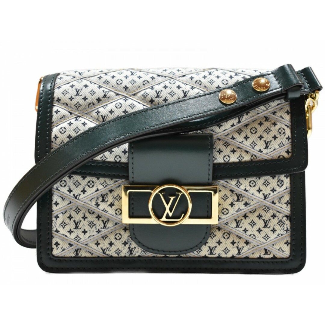 【おしゃれ★品】 LOUIS VUITTON
ドーフィーヌMINI M53996 モノグラム/グリーン系 キャンバス×レザー ショルダーバッグ　肩掛けバッグ　2WAYバッグ　おしゃれ　人気　レディース　カジュアルバッグ　プレゼント包装可 松山久万ノ台店