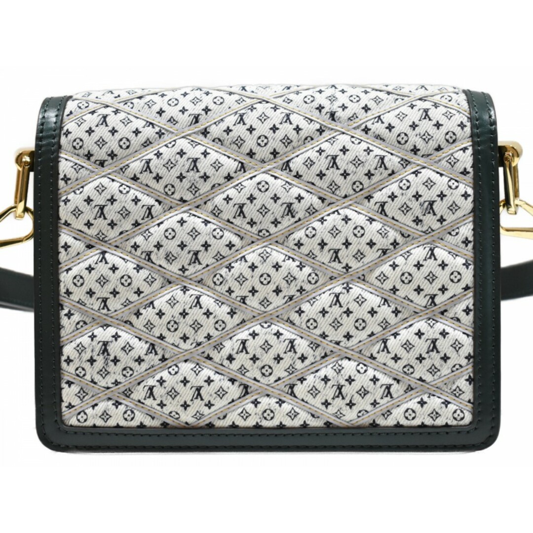 LOUIS VUITTON(ルイヴィトン)の【おしゃれ★中古品】 LOUIS VUITTON
ドーフィーヌMINI M53996 モノグラム/グリーン系 キャンバス×レザー ショルダーバッグ　肩掛けバッグ　2WAYバッグ　おしゃれ　人気　レディース　カジュアルバッグ　プレゼント包装可 【中古】松山久万ノ台店 レディースのバッグ(その他)の商品写真