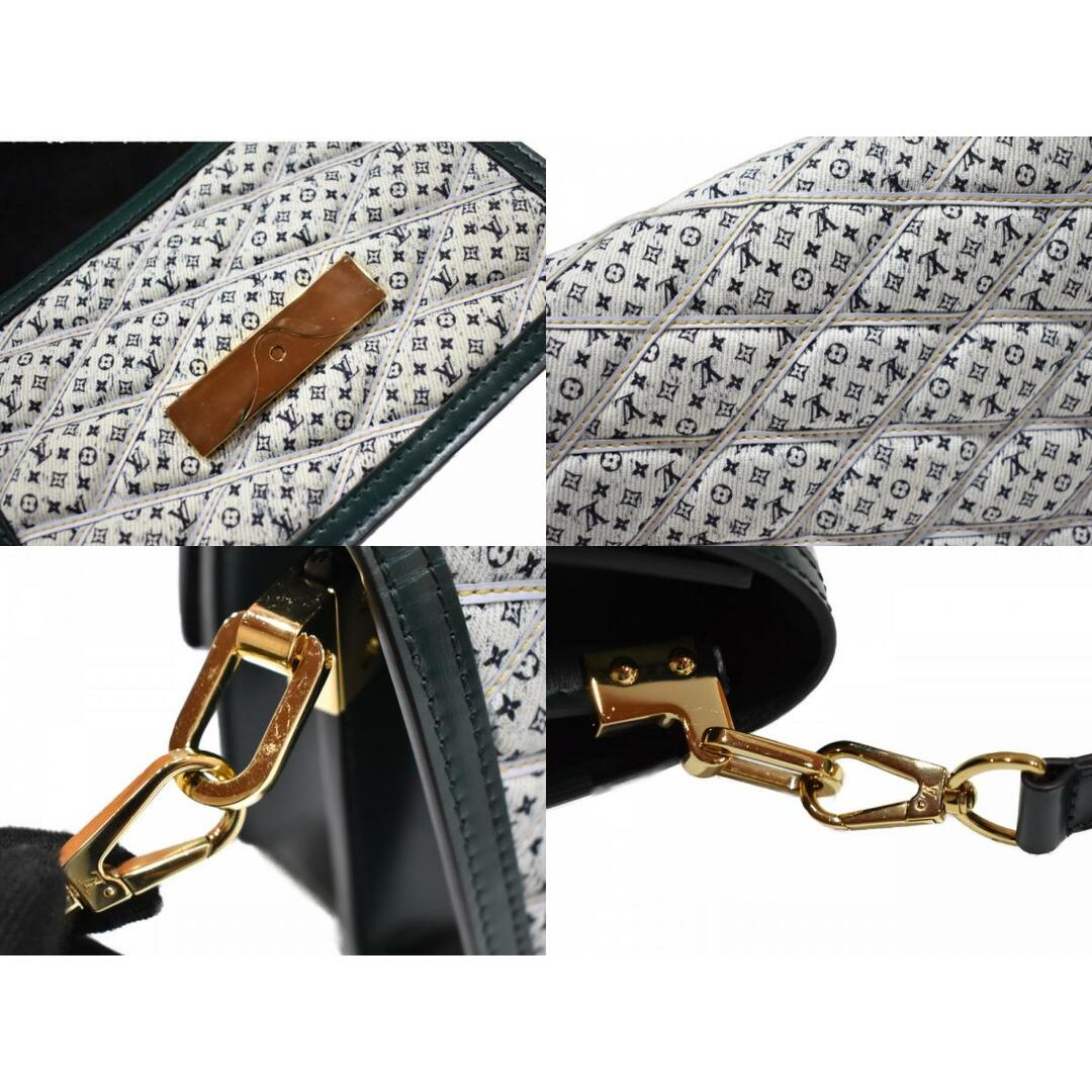 LOUIS VUITTON(ルイヴィトン)の【おしゃれ★中古品】 LOUIS VUITTON
ドーフィーヌMINI M53996 モノグラム/グリーン系 キャンバス×レザー ショルダーバッグ　肩掛けバッグ　2WAYバッグ　おしゃれ　人気　レディース　カジュアルバッグ　プレゼント包装可 【中古】松山久万ノ台店 レディースのバッグ(その他)の商品写真