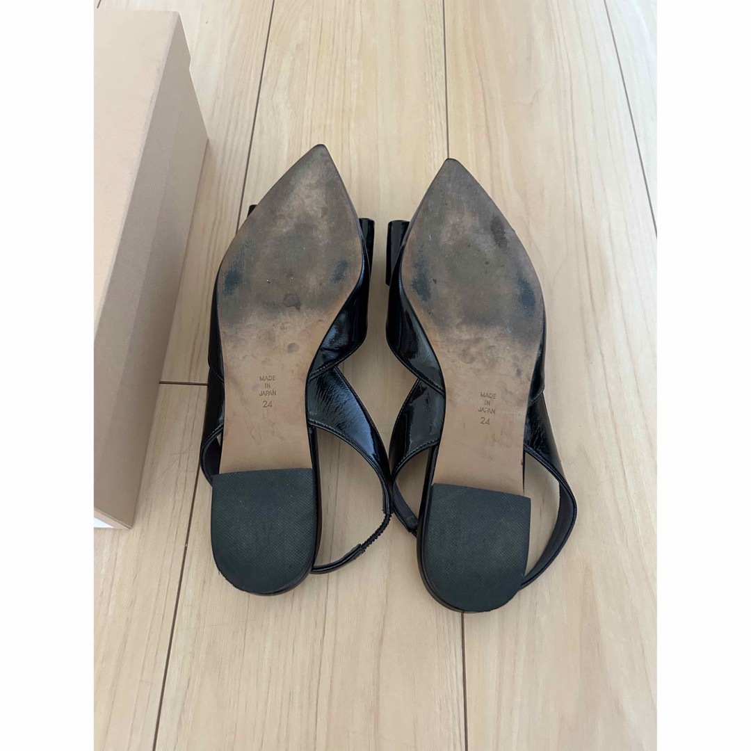 OHGA big ribon pumps オーガ ビッグリボンパンプスの通販 by ミランダ