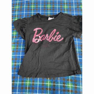 ジーユー(GU)のGU×barbie コラボ Tシャツ 110cm(Tシャツ/カットソー)