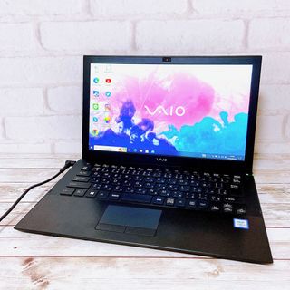 VAIO - VAIO☘Corei5＆8GB/新品SSD搭載‼カメラ/薄型＆小型ノート