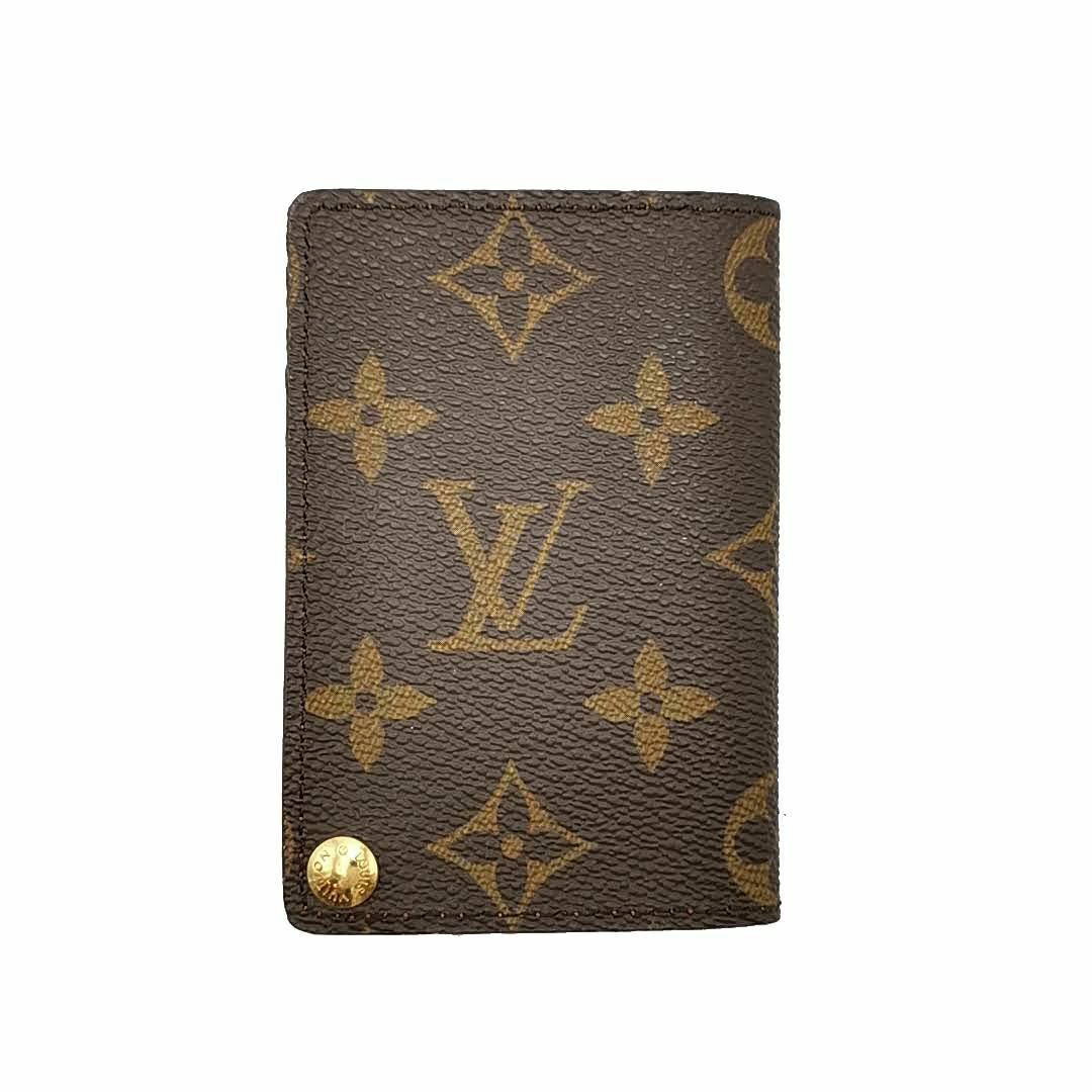 LOUIS VUITTON - 美品ルイヴィトン カードケース モノグラム プレッシ