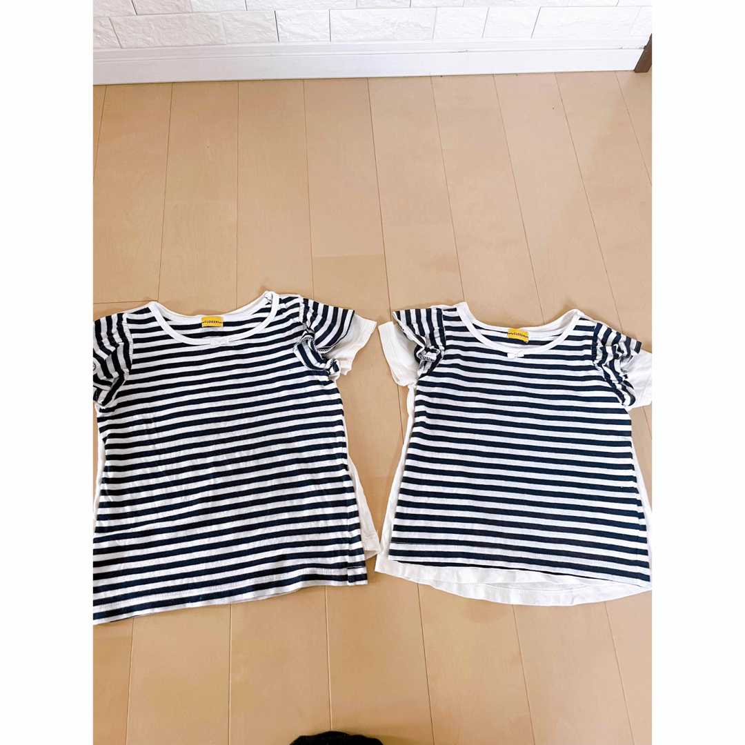 GAP Kids(ギャップキッズ)のTシャツ4枚セット　姉妹　おそろい　2T 3T キッズ/ベビー/マタニティのキッズ服女の子用(90cm~)(Tシャツ/カットソー)の商品写真