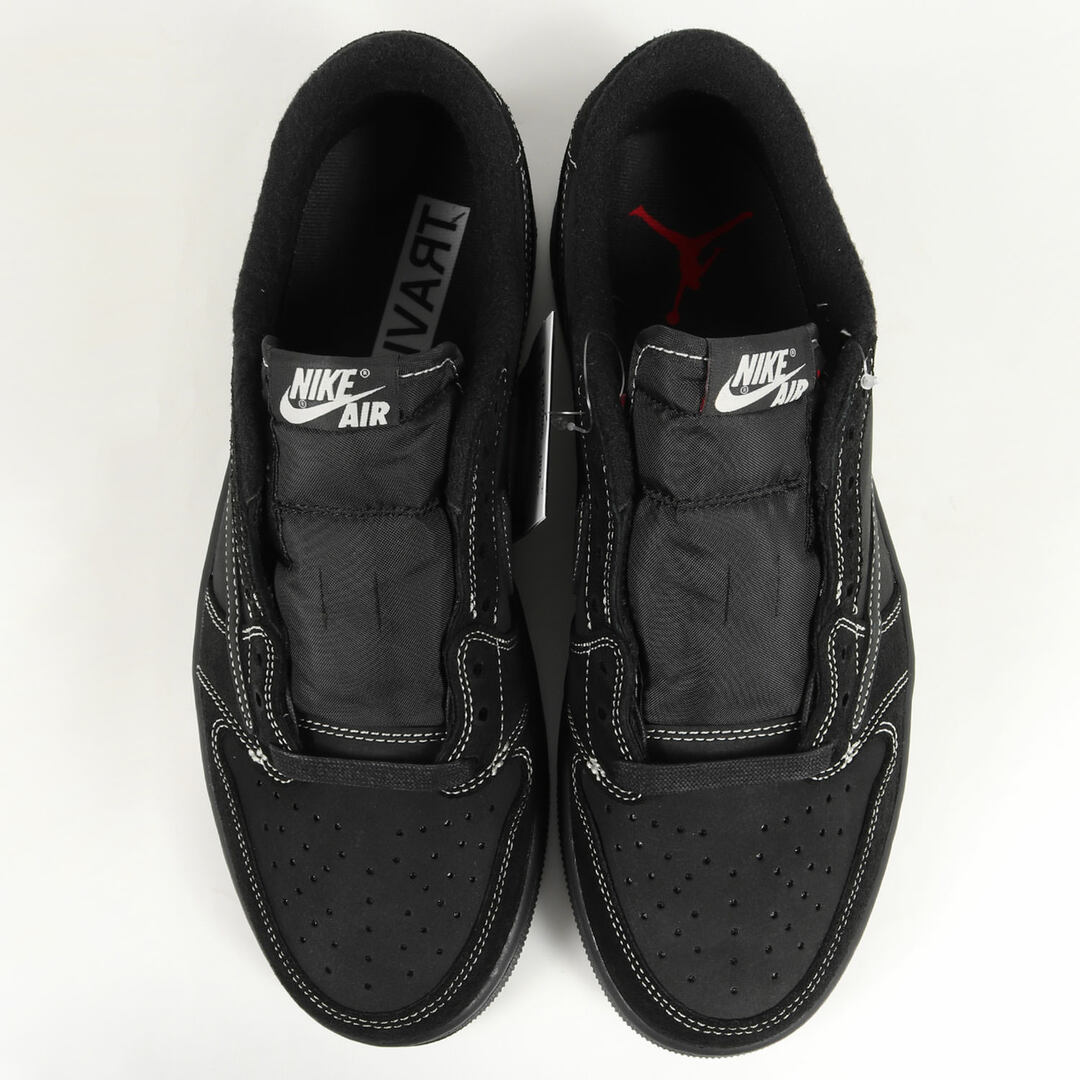 新品 NIKE ナイキ サイズ:28.0cm 22AW TRAVIS SCOTT AIR JORDAN 1 LOW OG SP BLACK PHANTOM (DM7866-001) トラビス スコット エアジョーダン1 ブラック ファントム US10 スニーカー コラボ 【メンズ】