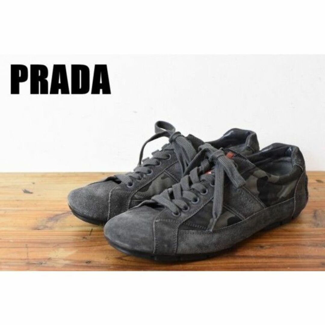 MN BM0012 高級 PRADA プラダ メンズ テスートナイロン 切り替え