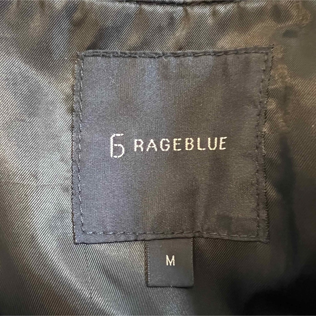RAGEBLUE(レイジブルー)のRAGEBLUE レイジブルー グレー コート メンズのジャケット/アウター(チェスターコート)の商品写真