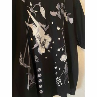 mame x conveni 限定 Tシャツ　紺　新品　マメ　クロゴウチ