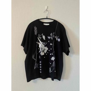 マメ(mame)のmame kurogouchi 刺繍Tシャツ(Tシャツ(半袖/袖なし))