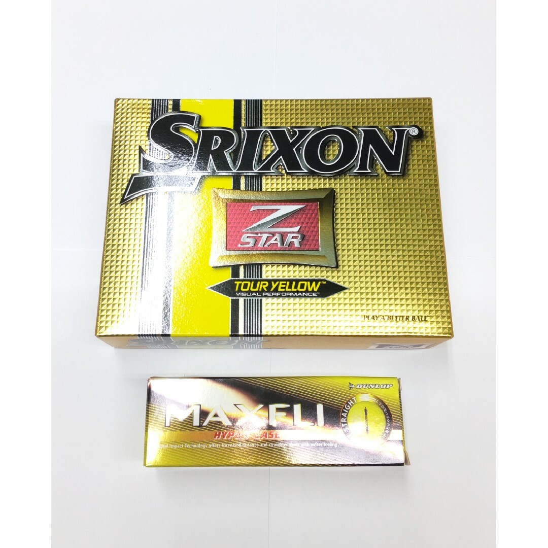DUNLOP - ゴルフボール SRIXON Z-STAR ダンロップ DUNLOP MAXFLIの通販 by マママまる's shop