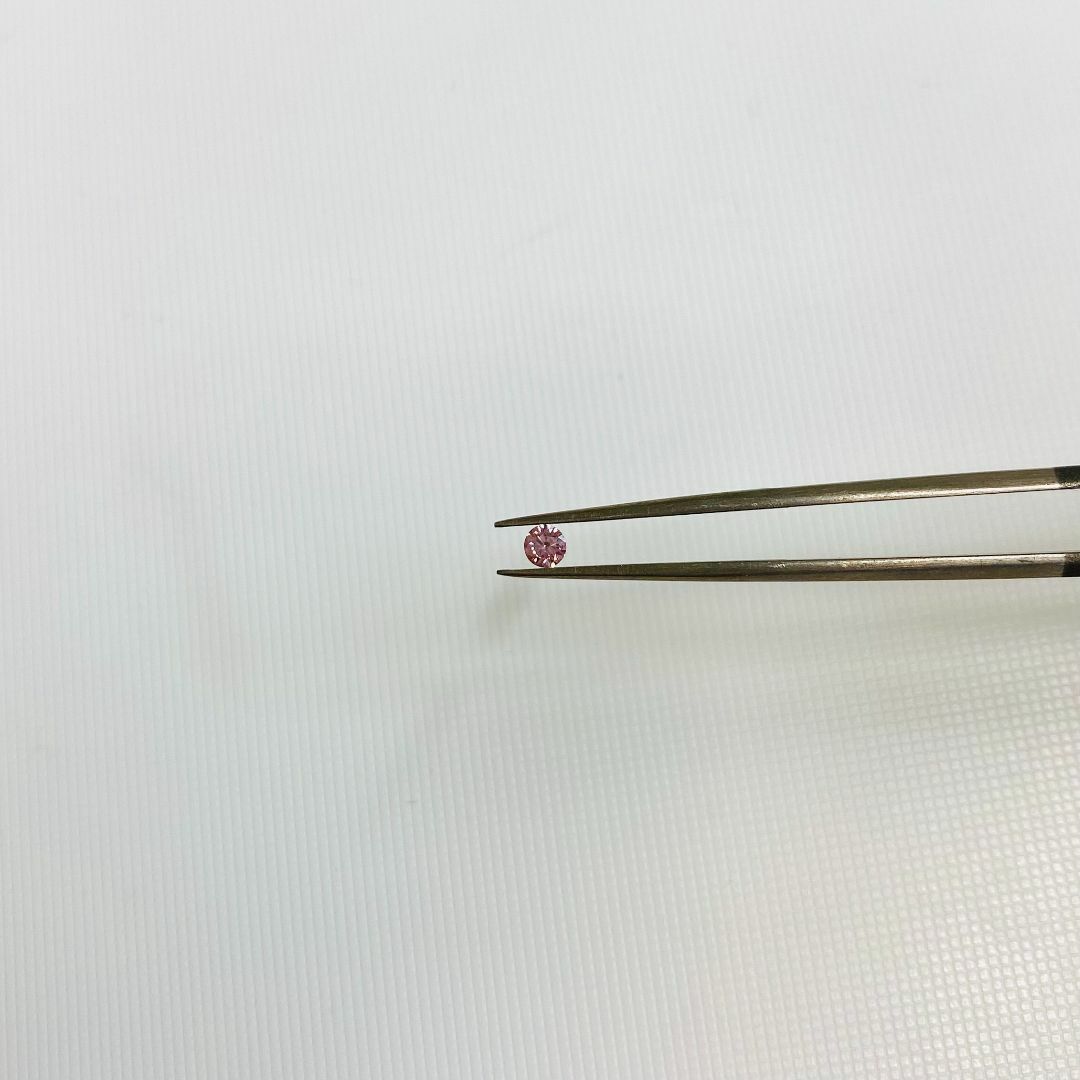 FANCY VIVID PURPLISH PINK 0.074ct RD レディースのアクセサリー(その他)の商品写真