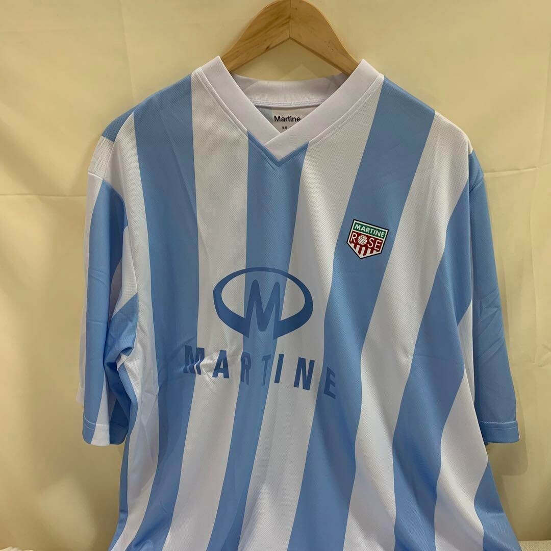 新品 Martine rose soccer tee tシャツ M オンラインストア通販売