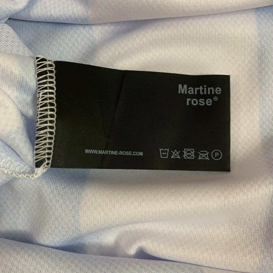 新品 Martine rose soccer tee tシャツ M オンラインストア通販売