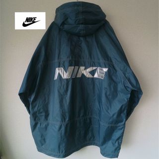 ナイキ(NIKE)のNIKE 90s 銀タグ 白タグ ナイロンジャケット ハーフジップ バックロゴ (ナイロンジャケット)