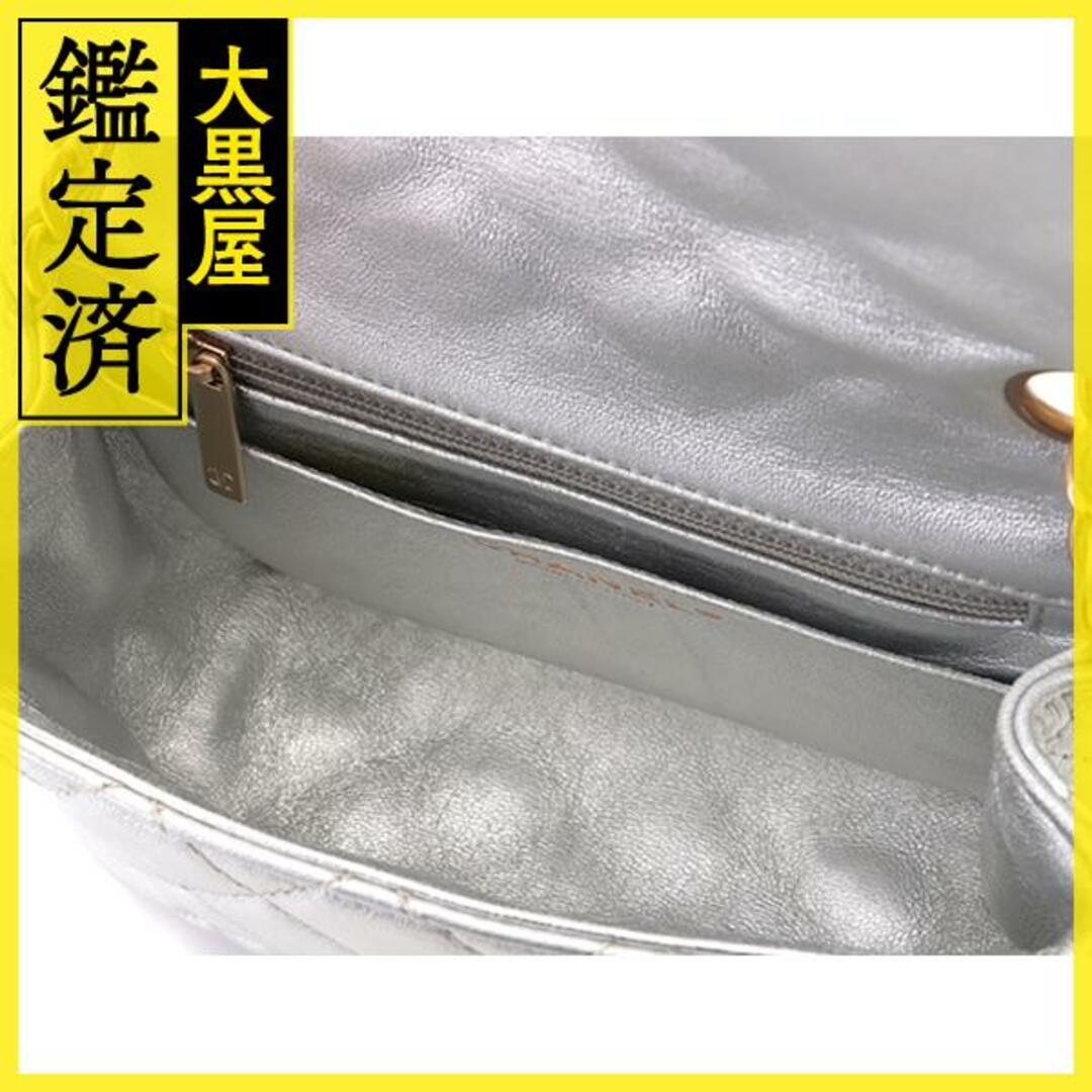 CHANEL - シャネル ミニマトラッセ チェーンショルダー シルバー/GP