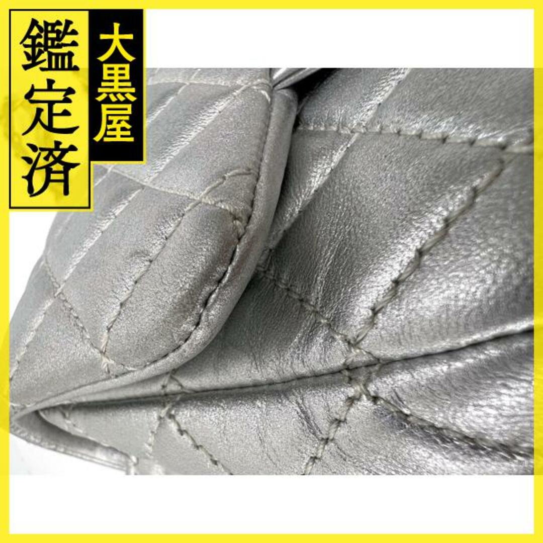 CHANEL - シャネル ミニマトラッセ チェーンショルダー シルバー/GP