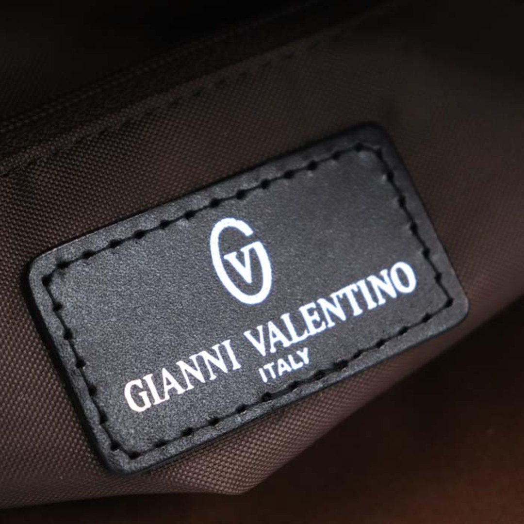 GIANNI VALENTINO(ジャンニバレンチノ)のジャンニ・ヴァレンティノ トートバッグ ハンドバッグ ロゴ ブランド 鞄 カバン レディース ブラウン GIANNI VALENTINO レディースのバッグ(トートバッグ)の商品写真