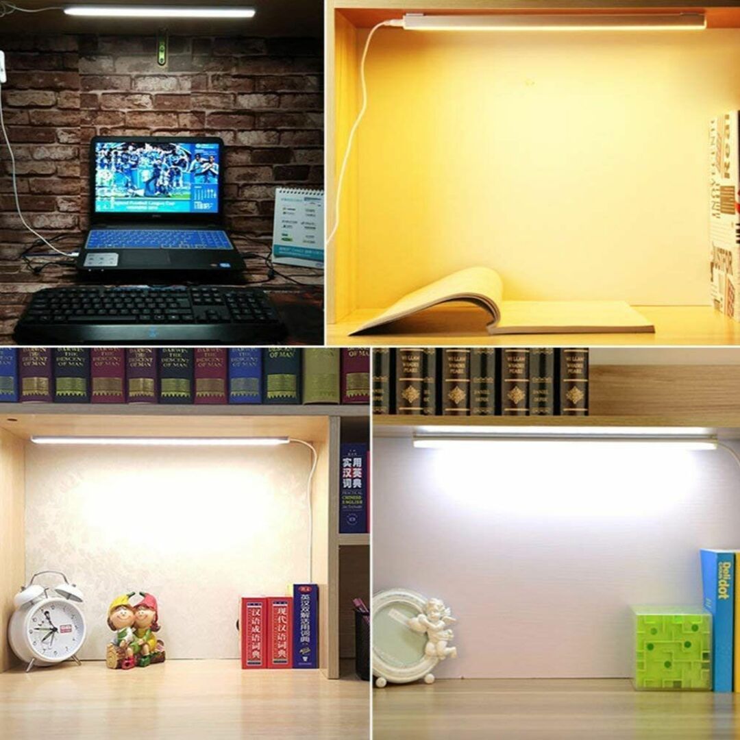 調光調色】LED　shop｜ラクマ　by　USBライト　バーライト　キッチンライト　蛍の通販　OKN　色:　52cm