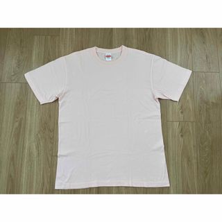 ユナイテッドアスレ(UnitedAthle)のunited athleユナイテッドアスレ★ピンク半袖Tシャツ Lサイズ 無地(Tシャツ/カットソー(半袖/袖なし))