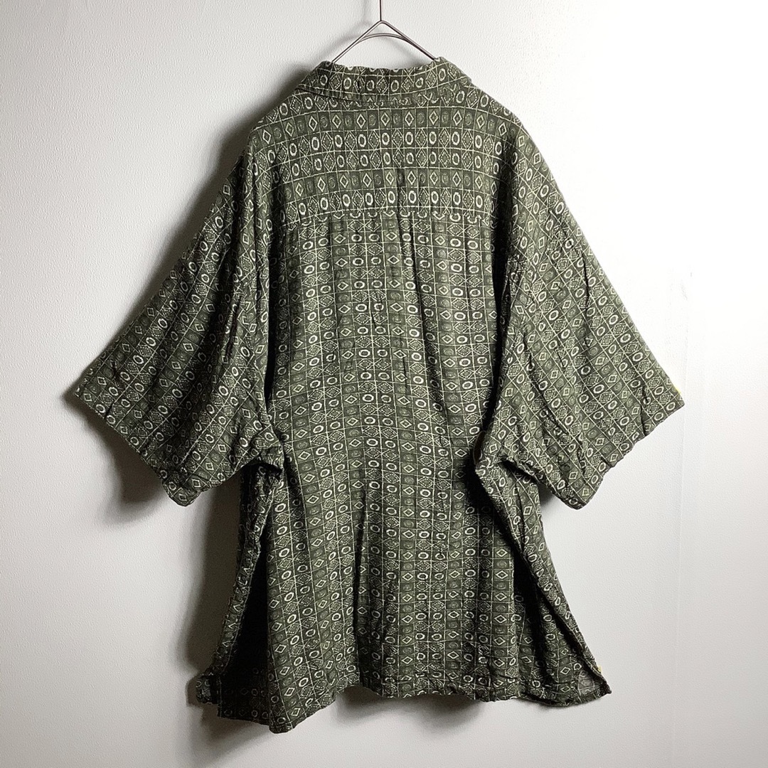 ART VINTAGE - 半袖シャツ 2XLサイズ ビッグサイズ 総柄デザイン