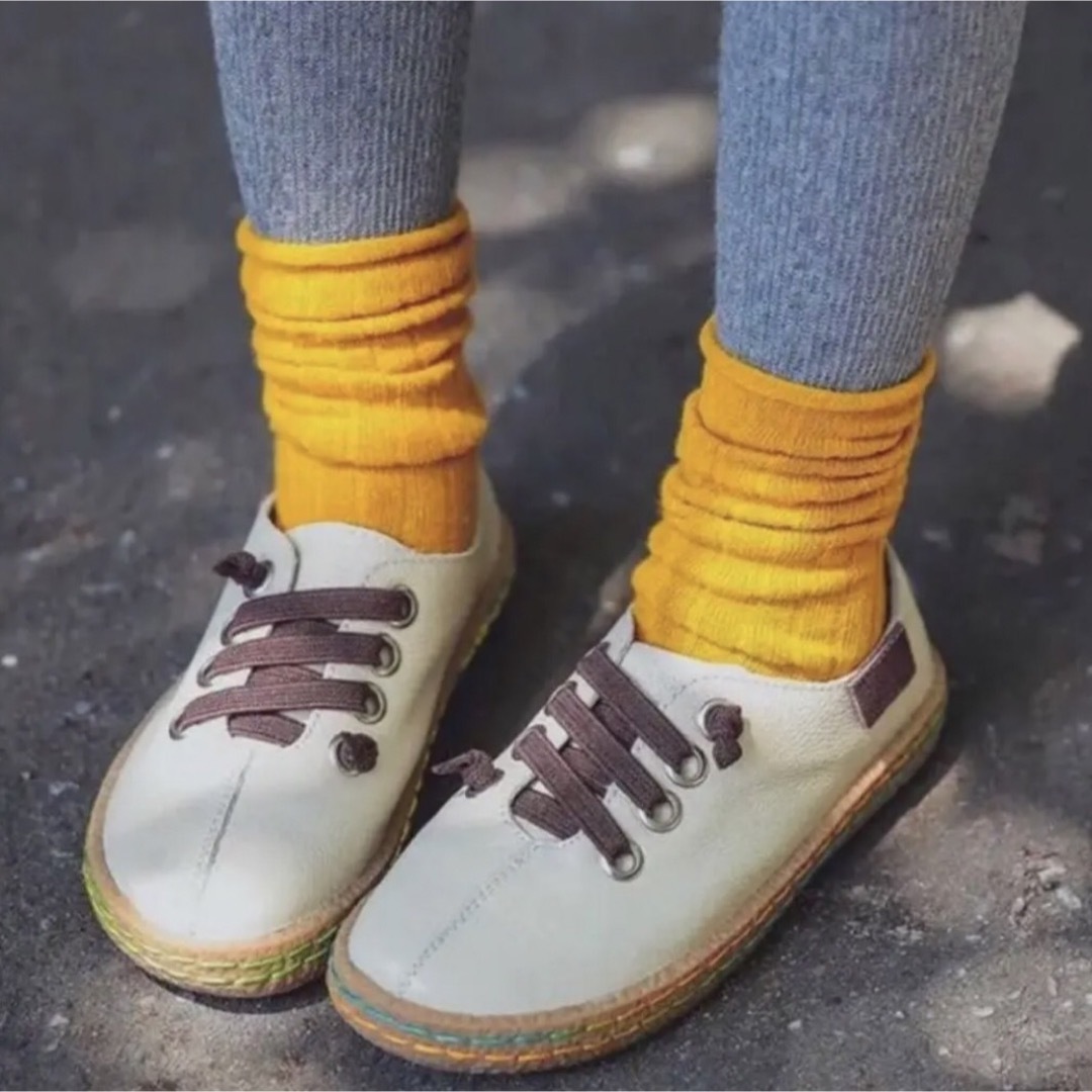 ENDO SOCKS  シンプル一色のルーズソックス　子供靴下 キッズ/ベビー/マタニティのこども用ファッション小物(靴下/タイツ)の商品写真