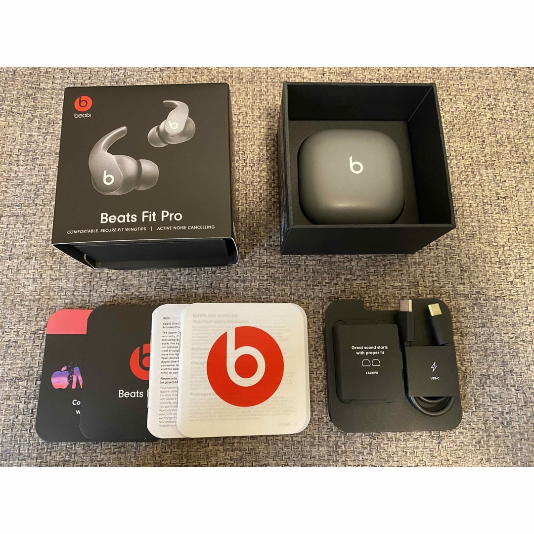 Beats Fit Pro ビーツフィットプロ ワイヤレスイヤホン グレー 入荷