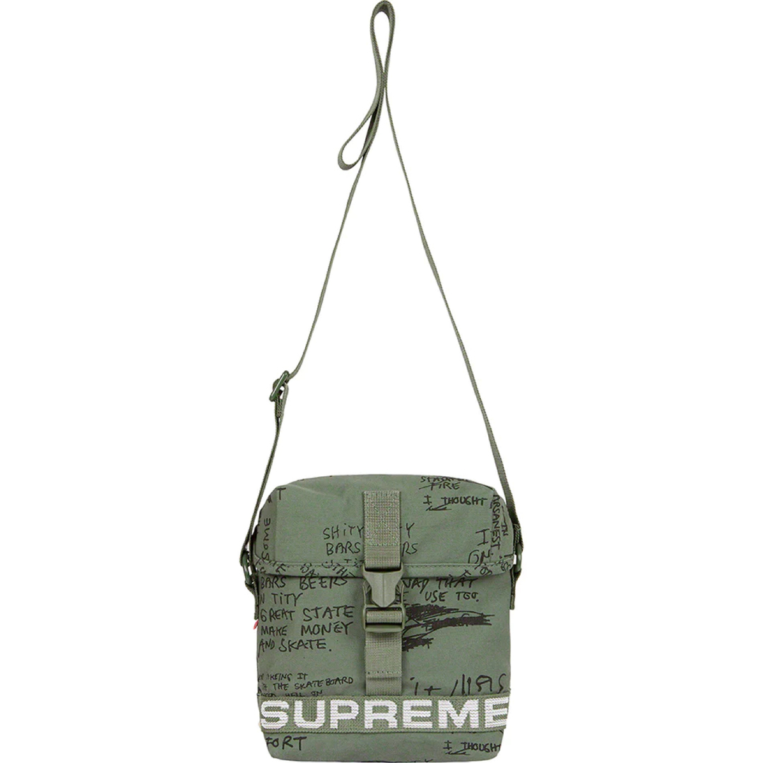supreme shoulder bag olive