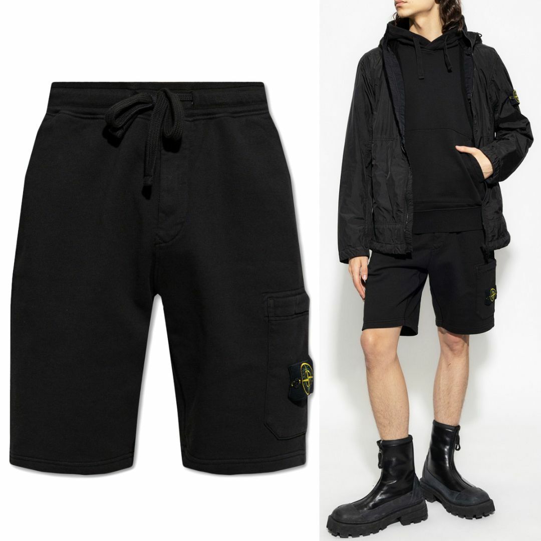 11 STONE ISLAND  ブラック ショートパンツ size S