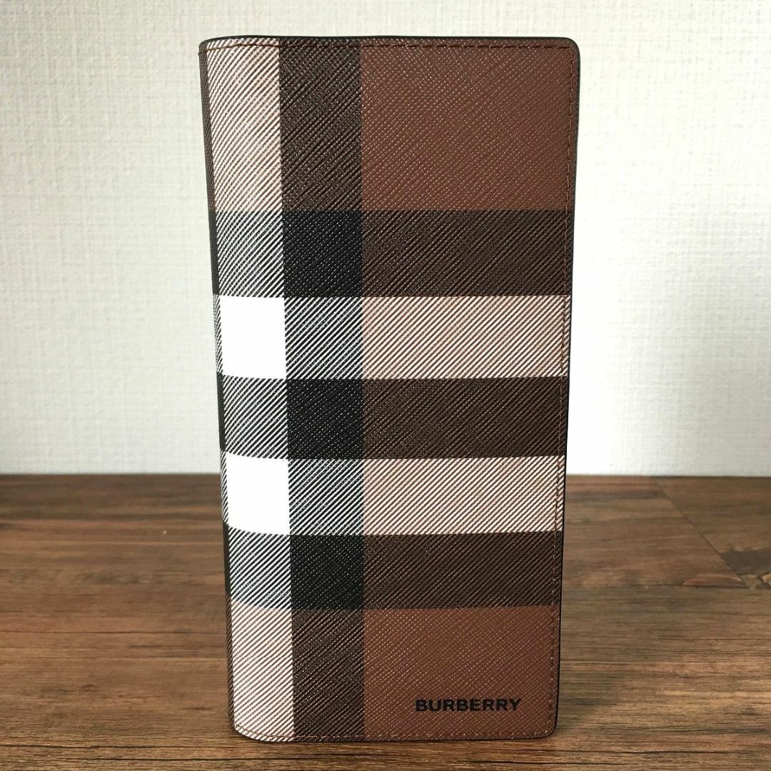 BURBERRY(バーバリー)の未使用品 BURBERRY 長財布 バーバリーチェック 322 メンズのファッション小物(長財布)の商品写真