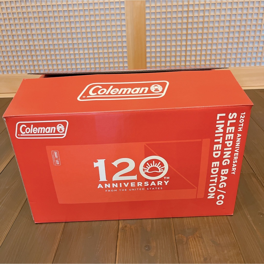 Coleman - 未使用品☆コールマン 120周年 スリーピングバッグの+