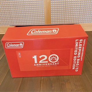 コールマン(Coleman)の未使用品☆コールマン 120周年 スリーピングバッグ(寝袋/寝具)