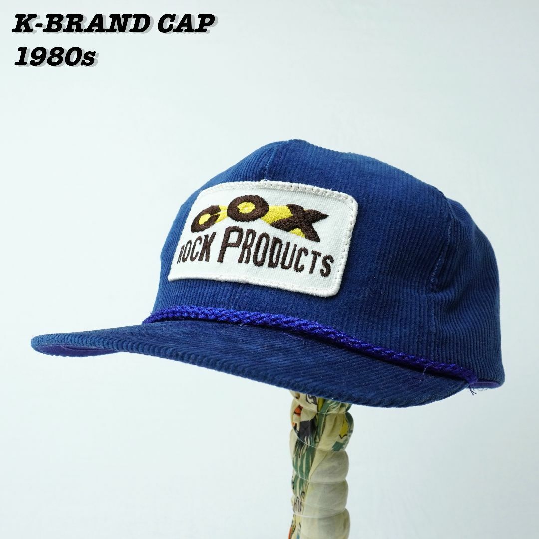 COX ROCK PRODUCTS CAP 1980s K-BRAND