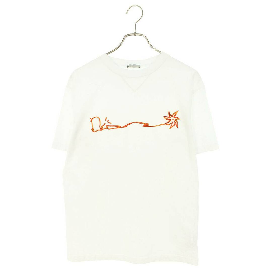 ディオール  22AW  283J685C0554 カクタスジャックロゴ刺繍Tシャツ メンズ XS