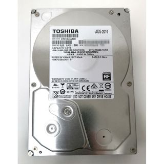 トウシバ(東芝)の東芝 3TB HDD DT01ACA300 SATA 3.5インチ内蔵(PCパーツ)