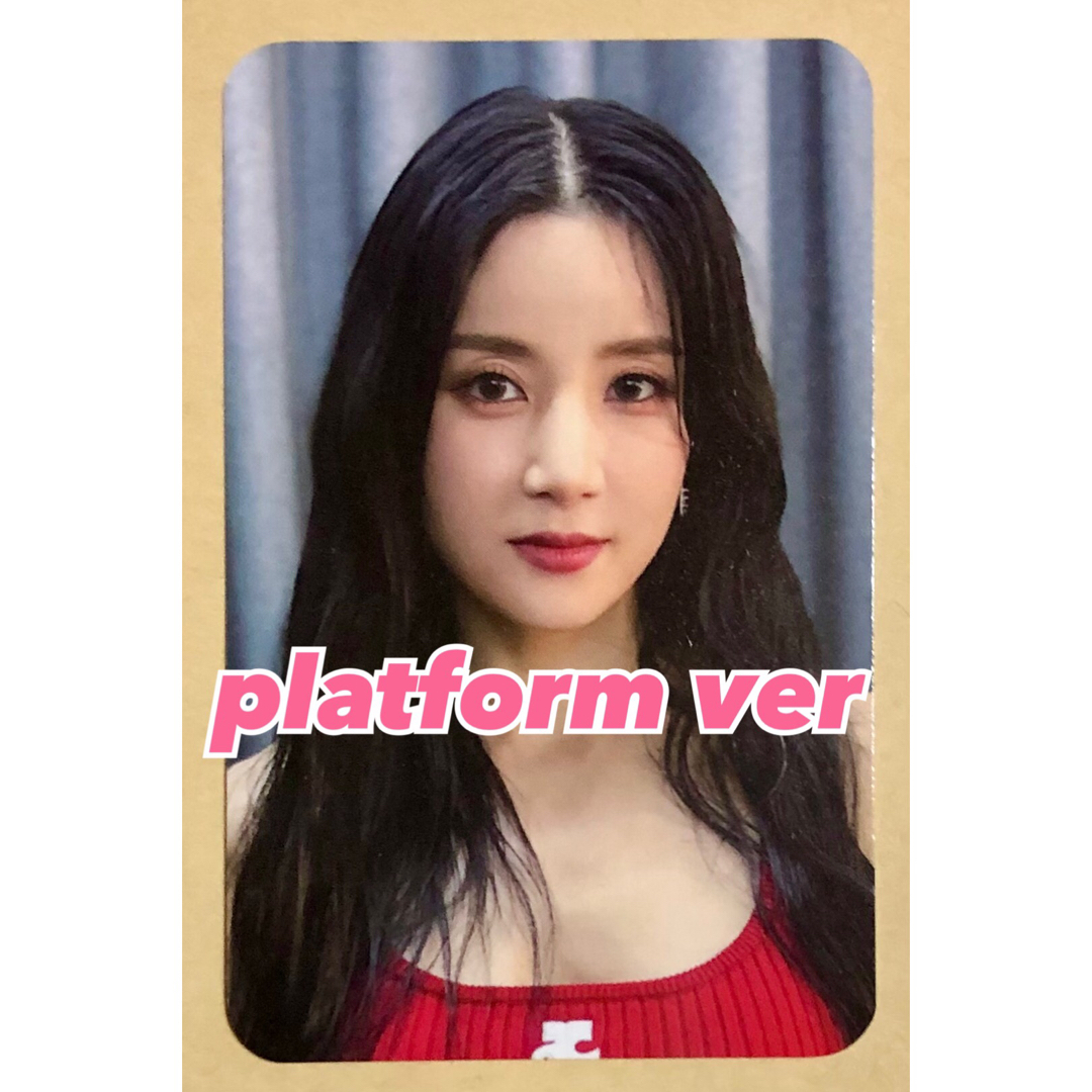人気商品】 apink ウンジ platform album プラットフォーム盤 トレカ