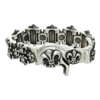 CHROME HEARTS クロムハーツ DBL FLERKNEE LNK 20LINK ダブルフレアニーリンク ブレスレット シルバー