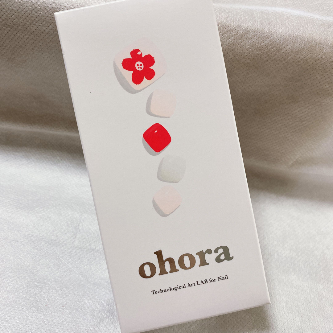 ohora(オホーラ)のohora フットネイル コスメ/美容のネイル(つけ爪/ネイルチップ)の商品写真