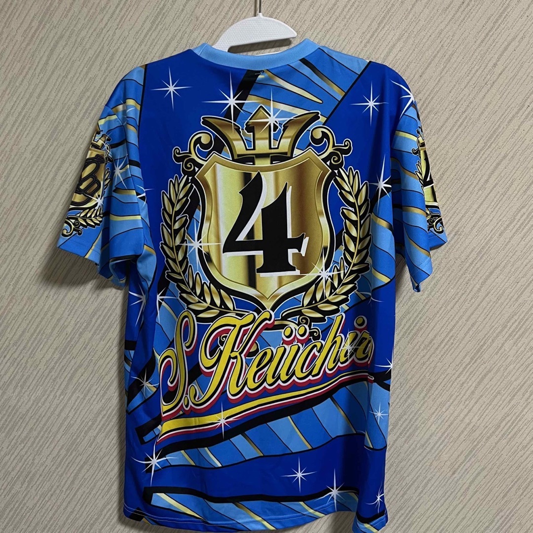 オートレース 鈴木圭一郎 No.1勝負服Tシャツ メンズのトップス(Tシャツ/カットソー(半袖/袖なし))の商品写真