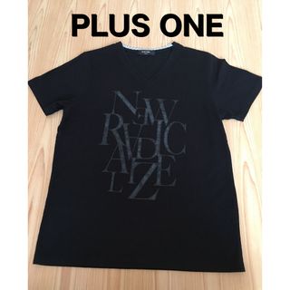 プラスワン(PLUS ONE)のお値引き中❗️☆美品☆【PLUS ONE 】メンズＴシャツ(Tシャツ/カットソー(半袖/袖なし))