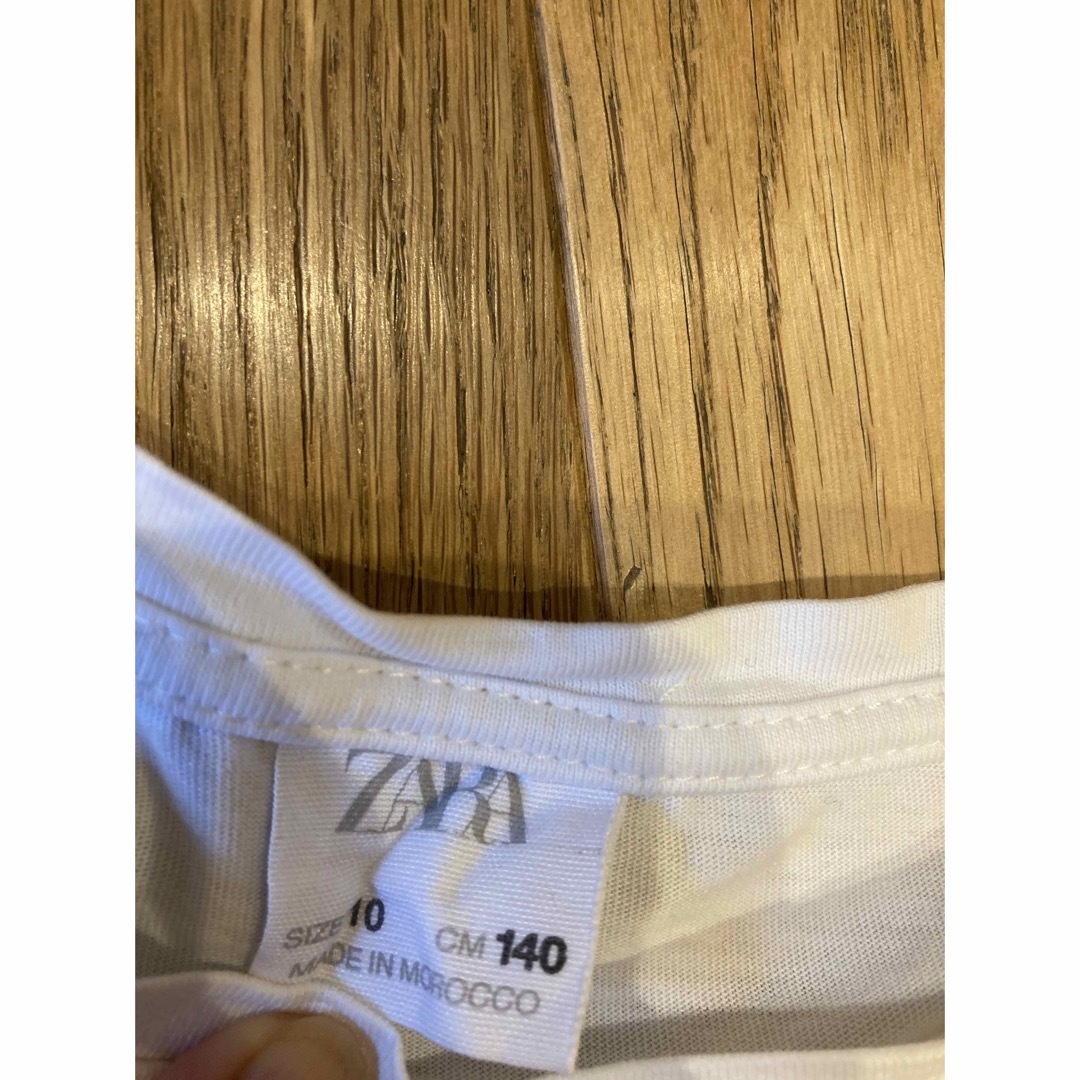 ZARA(ザラ)のZARA Tシャツ キッズ/ベビー/マタニティのキッズ服女の子用(90cm~)(Tシャツ/カットソー)の商品写真