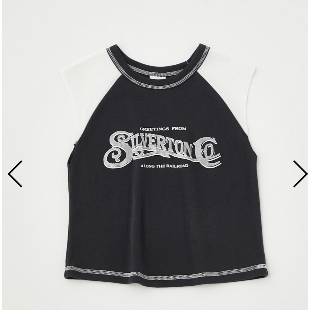 moussy(マウジー)のTINY RAGLAN NS Tシャツ　moussy レディースのトップス(Tシャツ(半袖/袖なし))の商品写真