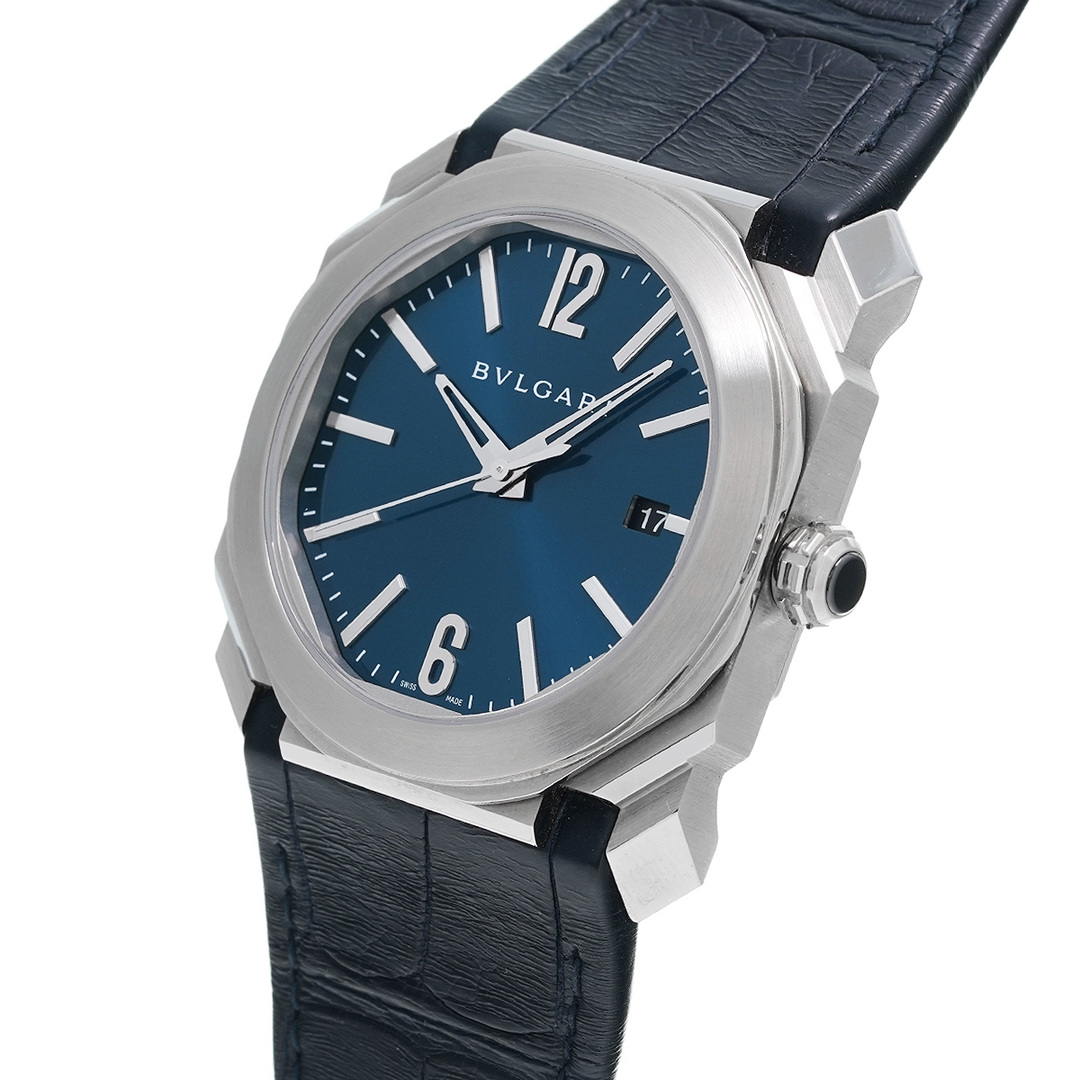 ブルガリ BVLGARI BGO38S ブルー メンズ 腕時計