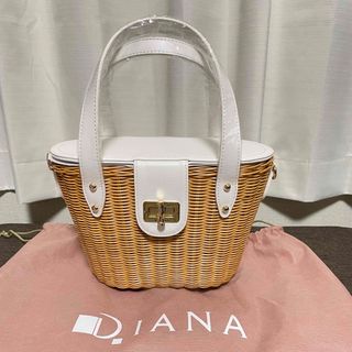 ダイアナ(DIANA)のダイアナ　カゴバッグ　ラタン　ショルダー(ショルダーバッグ)