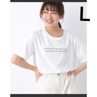 グローバルワーク(GLOBAL WORK)の新品　GLOBAL WORK   アソートプリントT半袖　Lサイズ　ロゴTシャツ(Tシャツ(半袖/袖なし))